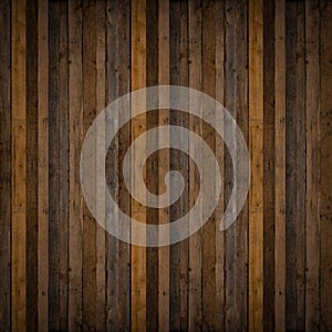 Old brown rustic dark grunge wooden timber table wall floor flooring texture - wood background square blank pattern design