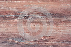 Old brown rustic wood background, wooden surface with copy space. Board, texture.