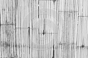 Old brown tone bamboo simple wall or Bamboo Bamboo fence background, Old bamboo wooden texture pattern backgroundfence texture