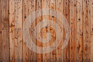 Old brown wooden boards background