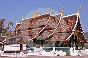 Old buddhist temple Luang Prabang