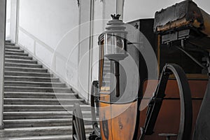 an old buggie for horse.