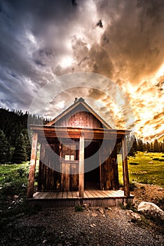 Old building Animas Forks