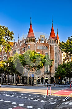 Old building in Barcelona
