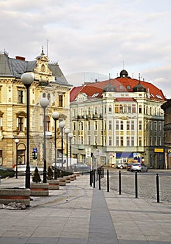 Old building in Bielsko-Biala. Poland
