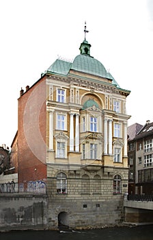Old building in Bielsko-Biala. Poland