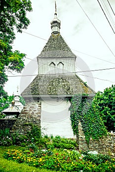 Old building chapel, bell tower