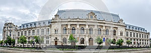 The old building, Courthouse of Bucharest.