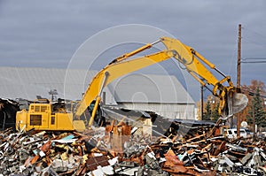 Old Building Demolition