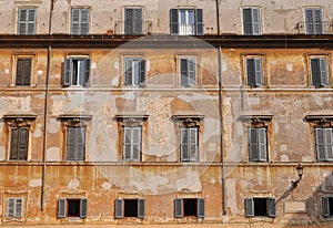 Old building facade