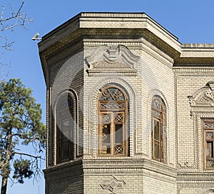 Old building facade