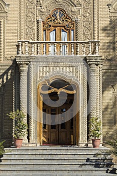 Old building facade