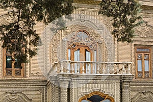 Old building facade