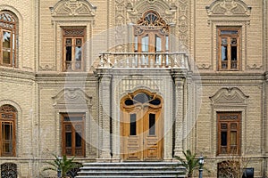 Old building facade