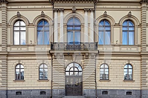 Old building facade