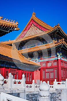 Old building in Forbidden City