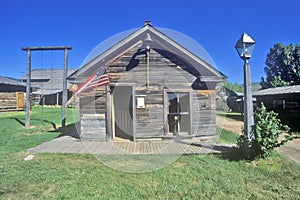 Old building in Ghost Town near Virginia City, MT