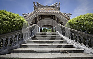 Old building in Hue in vietnam