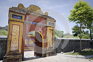 Old building in Hue in vietnam