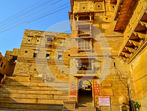 Old building in Jaisalmer, India