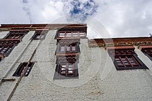 Old building of Lamayuru Monastery Tibet Buddhism Temple