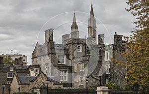 An old building in London.