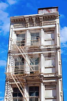 Old building in Manhattan, NYC