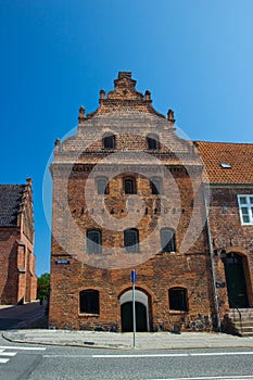 old building in Nyborg, Denmark