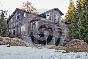 Old building in Owl Mountains