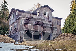 Old building in Owl Mountains