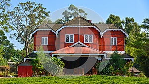 Old building in Pyin Oo Lwin, Myanmar