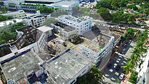 Old building reconstruction