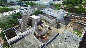 Old building reconstruction