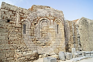 Old building in Rhodes town