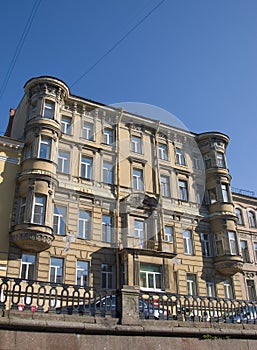 Old building in Saint-Petersburg