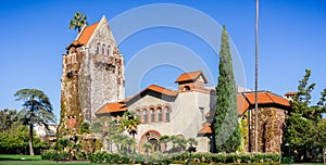 Old building at the San Jose State University; San Jose, California photo