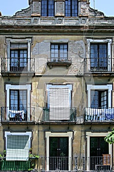 Old building in Seville, Spain