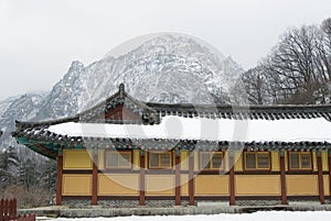 The old building in South Korea