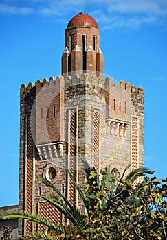 Old building spanish in Morocco