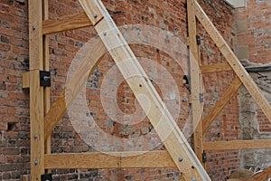 Old building support formwork wall system