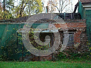 Old building under construction