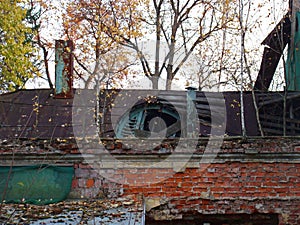 Old building under construction