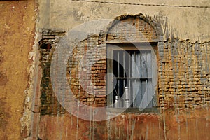 Old building in a village in India