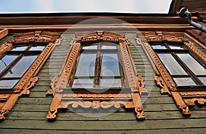Old building in Vladimir city, Russia.
