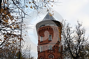 Old building in Vladimir city, Russia.