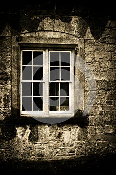 Old building and window