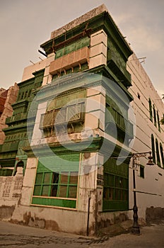 Old Building Windows, History of Jeddah City photo
