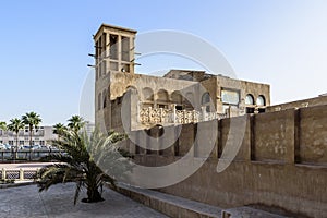 Old buildings in the Bastakia quarter, Dubai.