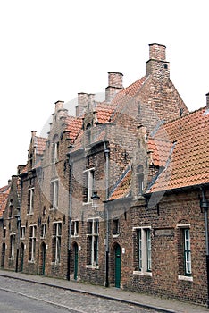 Old buildings in Bruges