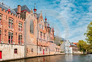 Old buildings in Bruges